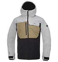 2117 of Sweden Backa M - Skijacke - Herren, White/Brown/Black