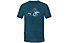 ABK Refuge Tee Herren Kletter- und Boulder T-Shirt, Blue