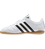 adidas 11 Questra Indoor Fußballschuh Jr, White/Black
