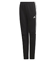 adidas 3Stripes - pantaloni fitness - bambino, Black/White