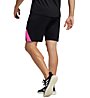 adidas 4K 3 Bar - Fitnesshose kurz - Herren, Black/Pink
