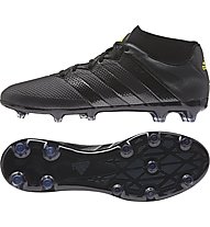 adidas ACE 16.2 Primemesh FG/AG - scarpe da calcio terreni compatti/sintetici, Black