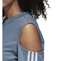 adidas Originals Active Icons Cut-Out - maglia sportiva - donna, Light Blue
