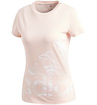 adidas Logo Tee - T-Shirt - Damen, Rose