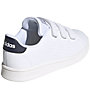 adidas Advantage C - Sneaker - Kinder, White/Blue