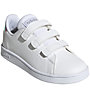 adidas Advantage C - sneakers - bambino, White