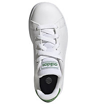 adidas Advantage K - sneakers - bambino, White/Green