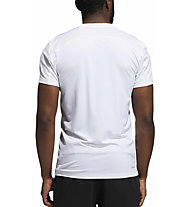 adidas Aero 3 S PB - T-Shirt - uomo , White