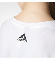adidas All Caps - T-shirt fitness - donna, White