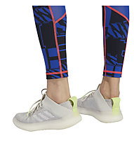 adidas Alphaskin Long VRCT Hack Tights - Trainingshose - Damen, Blue/Red