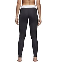 adidas Alphaskin Sport - pantaloni lunghi fitness - donna, Black
