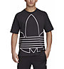 adidas Originals Big Trefoil Out - T-Shirt - Herren, Black
