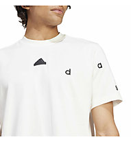 adidas Bl Q1 M - T-shirt - uomo, White