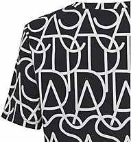 adidas Brand Love Print Cotton Cropped - T-Shirt - Mädchen, Black/White