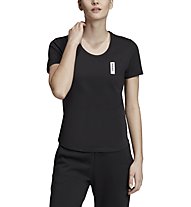 adidas Brilliant Basic - T-shirt - donna, Black