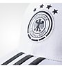 adidas Germany 3-Stripes Cap Cappellino Calcio, White/Black