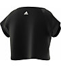 adidas Cropped Jr - T-shirt - ragazza, Black