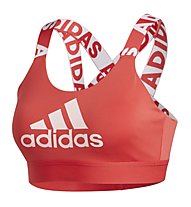adidas Dont Rest Branded - Sport BH mittlerer Halt, Red