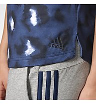 adidas Essentials Tee AOP - Fitnessshirt - Damen, Blue/Print