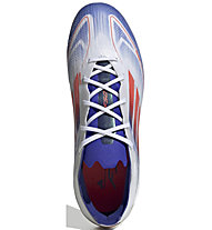 adidas F50 Pro FG J - Fußballschuh für festen Boden, White/Red/Blue