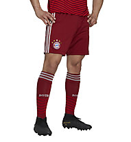 adidas FC Bayern 21/22 Home - pantaloni calcio - uomo, Red/White