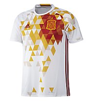 adidas Maglia calcio Away Nazionale Spagna Replica EURO 2016, White/Red