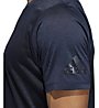 adidas Freelift 360 Gradient Graphic - T-shirt fitness - uomo, Blue