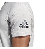 adidas FreeLift Prime - T-shirt fitness - uomo, Grey