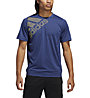 adidas Freelift Sport Graphic Bos - T-Shirt - Herren, Dark Blue