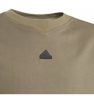 adidas Future Icons 3 Stripes J - T-Shirt - Jungs, Brown