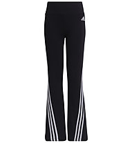 adidas G 3S Flared - pantaloni fitness - ragazza, Black