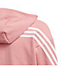 adidas G 3S Full-Zip HD - giacca della tuta - ragazza, Rose/White