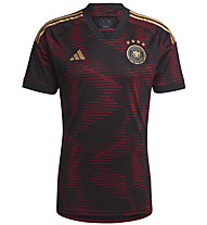 adidas Germany 2022 Away - Fußballtrikot - Herren, Black/Red