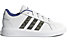 adidas Grand Court 2.0 K - Sneakers - Jungs, White/Green/Blue