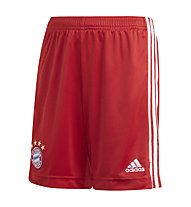 adidas Home FC Bayern München Junior - pantaloni corti calcio - bambino, Red/White