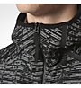 adidas Hoodie Z.N.E. Pulse - giacca con cappuccio - uomo, Black/White