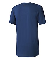 adidas ID 3 Stripes Pocket - maglia fitness - uomo, Blue