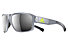 adidas Jaysor - Sportbrille, Grey Transparent Shiny-Chrome Mirror