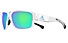 adidas Jaysor - Sportbrille, Crystal Shiny-Blue Mirror