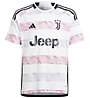 adidas Juventus Away 23/24 Y - maglia calcio - bambino, White/Black