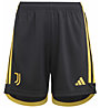 adidas Juventus Home 23/24 Y - pantaloni calcio - bambino, Black/Gold