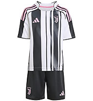 adidas Juventus Home 25/26 Minikit - completo - bambino, White/Black