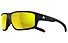adidas Kumacross 2.0 - occhiali sportivi, Black Matt-Gold Mirror
