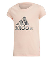 adidas Logo Tee - T-Shirt - Kinder, Rose