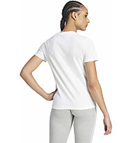 adidas Loungwear Essentials Slim Logo W - T-Shirt - Damen, White