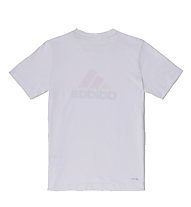 adidas Essential Logo T-shirt, White/Semi Solar Gold/B.Orange