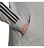 adidas  M 3S Ft Fz Hd - Kapuzenpullover - Herren , Grey