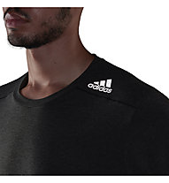 adidas M D4t Tee - T-shirt fitness - Herren, Black