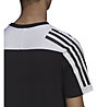 adidas M Fi 3S - T-shirt - uomo , Black/White