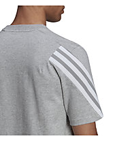 adidas M Fi 3s Tee - T-shirt - uomo, Grey